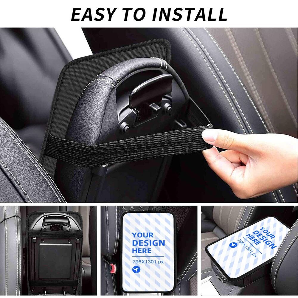 Soft And Comfortable Car Armrest Box Cushion