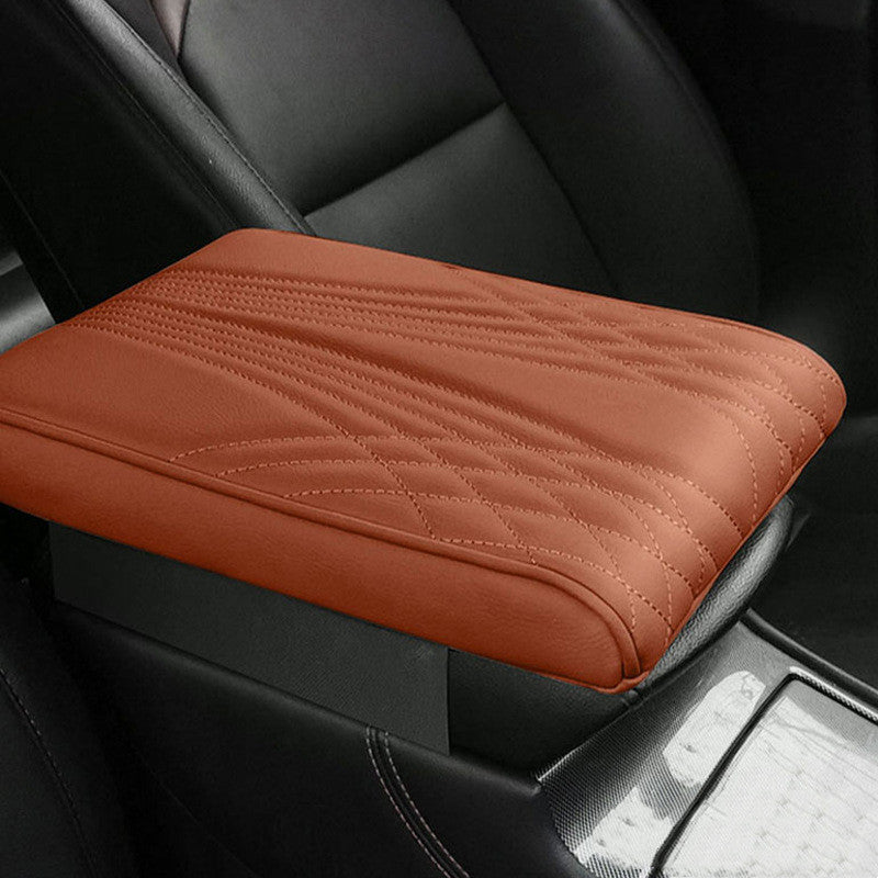 Four Seasons Universal Automobile Armrest Box Cover Heightening Insole Car Memory Foam Armrest Box Mat