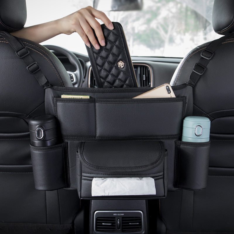 Car Seat Between Hanging Armrest Tissue Box