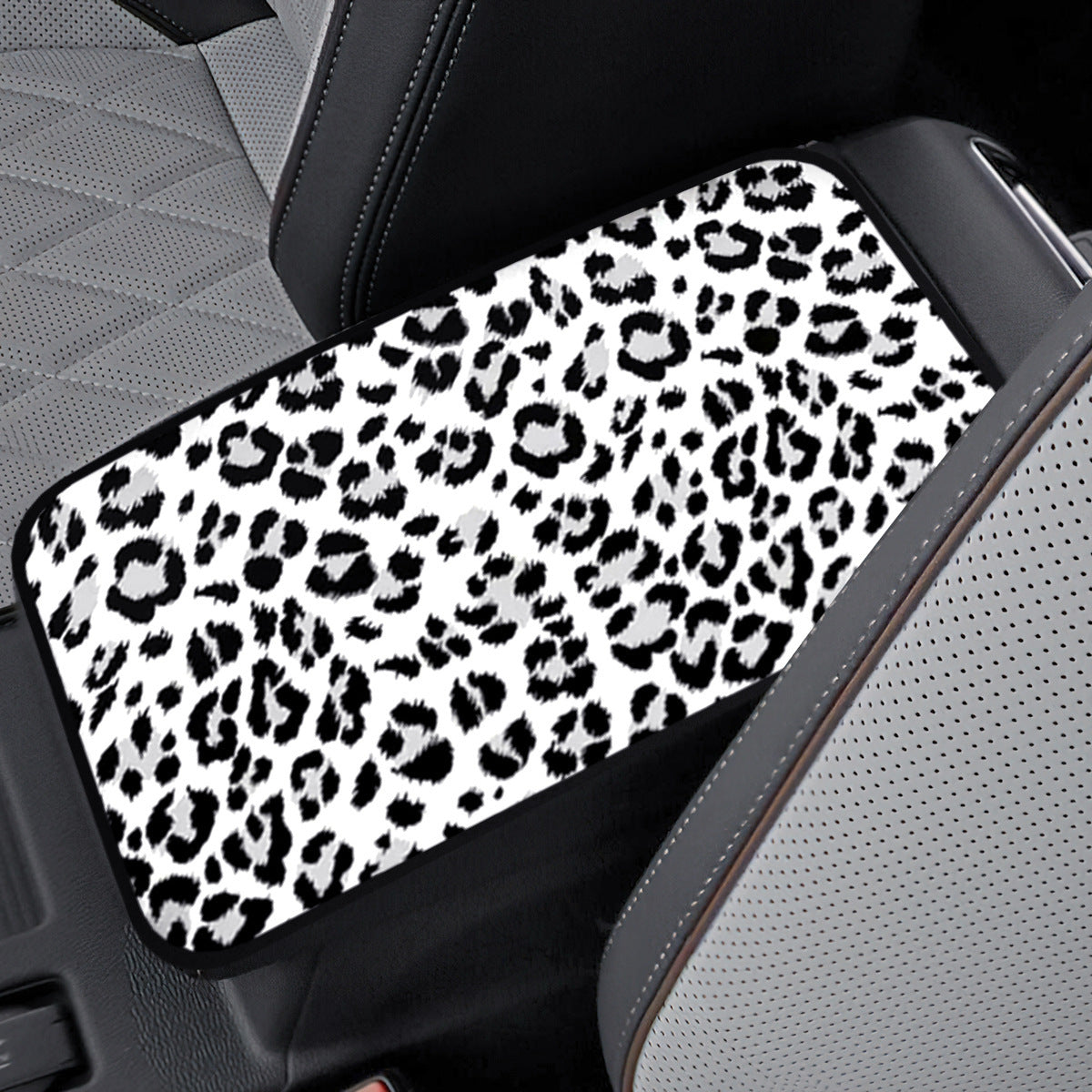 New Car Fiber Linen Armrest Box Mat