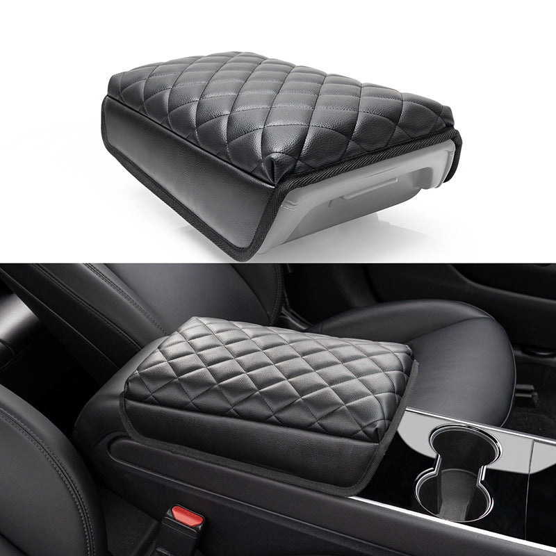 Car Armrest Box Cover Cushion Modification Accessories