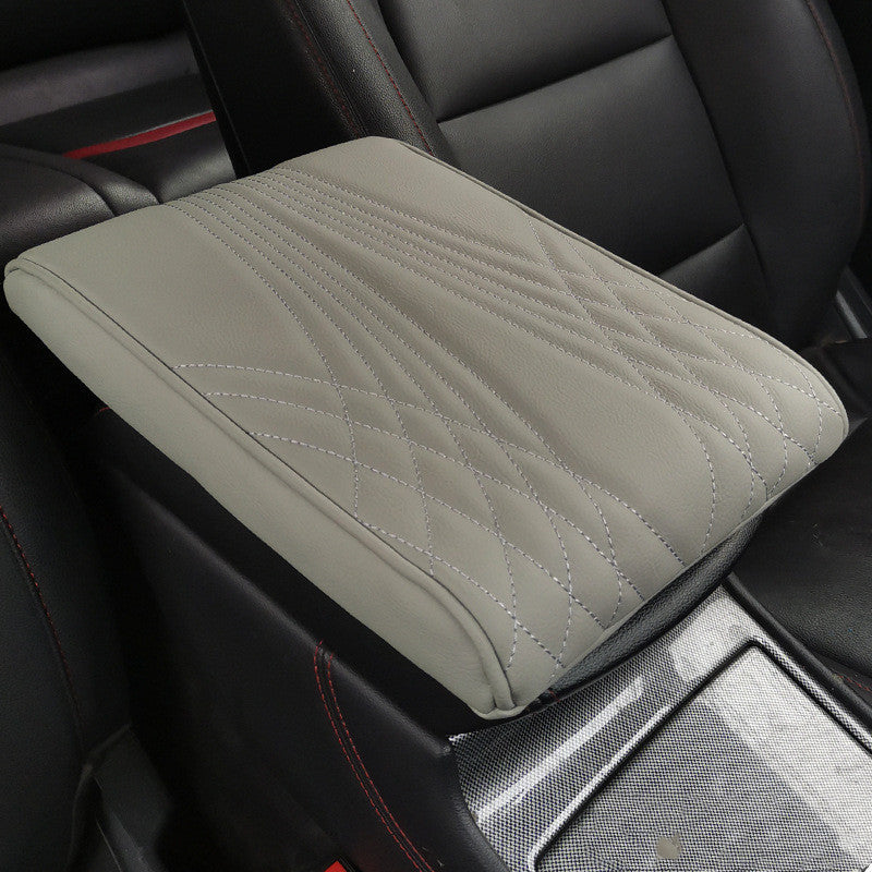 Four Seasons Universal Automobile Armrest Box Cover Heightening Insole Car Memory Foam Armrest Box Mat