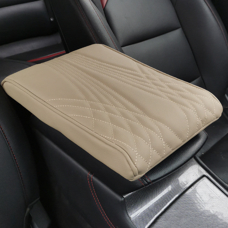 Four Seasons Universal Automobile Armrest Box Cover Heightening Insole Car Memory Foam Armrest Box Mat