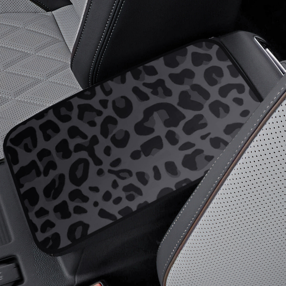 New Car Fiber Linen Armrest Box Mat