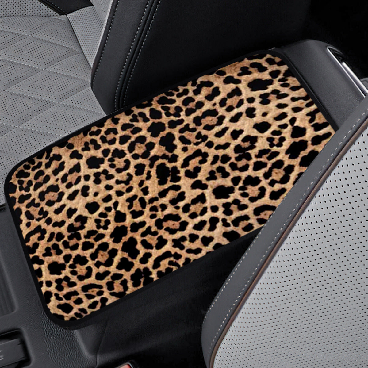 New Car Fiber Linen Armrest Box Mat